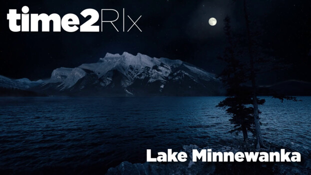 time2Rlx Night Sky - S01:E05 - Lake Minnewanka 