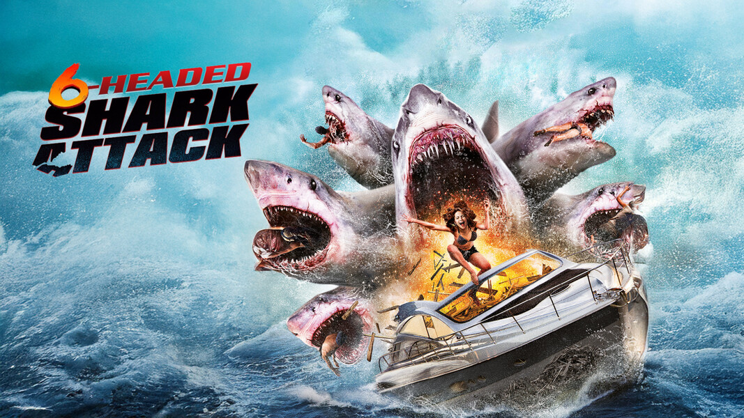 6 Headed Shark Attack